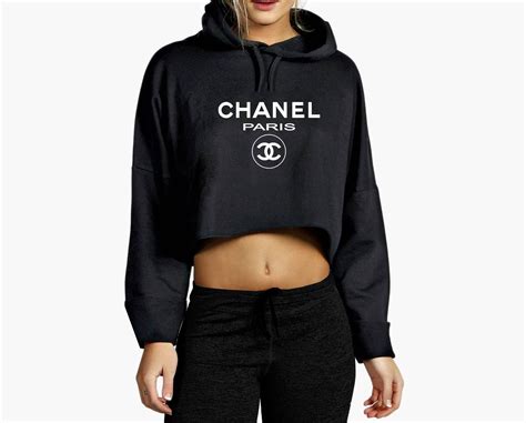 chanel cropped sweatshirt